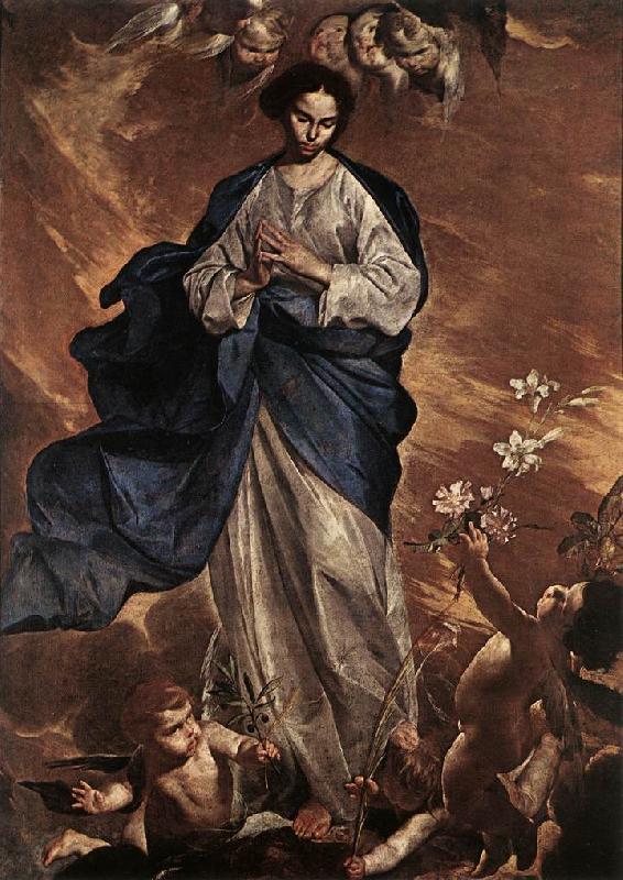 CAVALLINO, Bernardo The Blessed Virgin fdg Sweden oil painting art